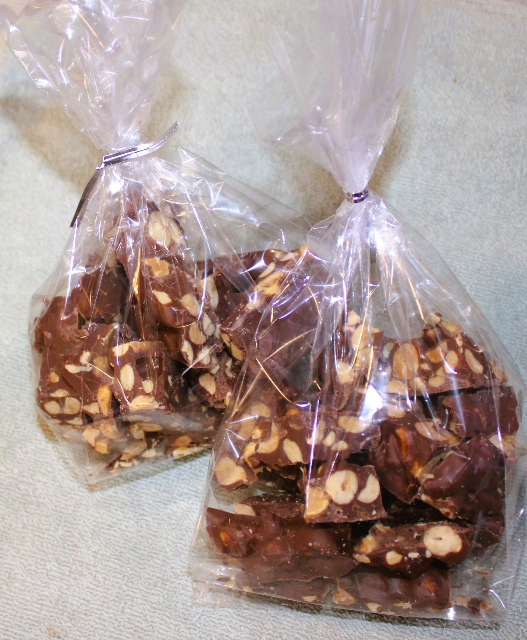 Chocolate Butterscotch Cheesecake Clusters 4 oz bag
